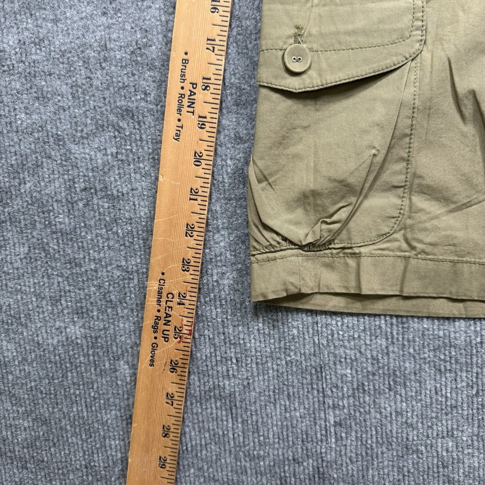 Canyon River Blues Women's Cargo Bermuda Shorts Size 18 Khaki Tan Stretch NWT - Picture 6 of 10